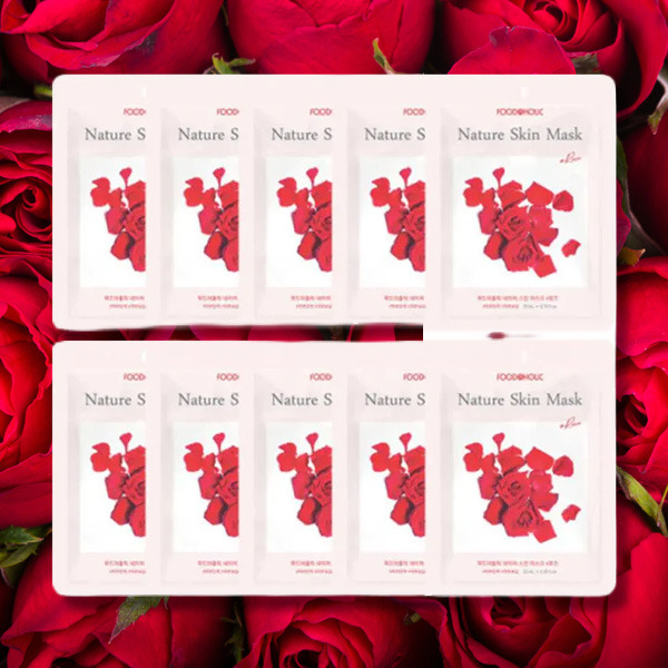 Foodaholic Nature Rose Sheet Mask