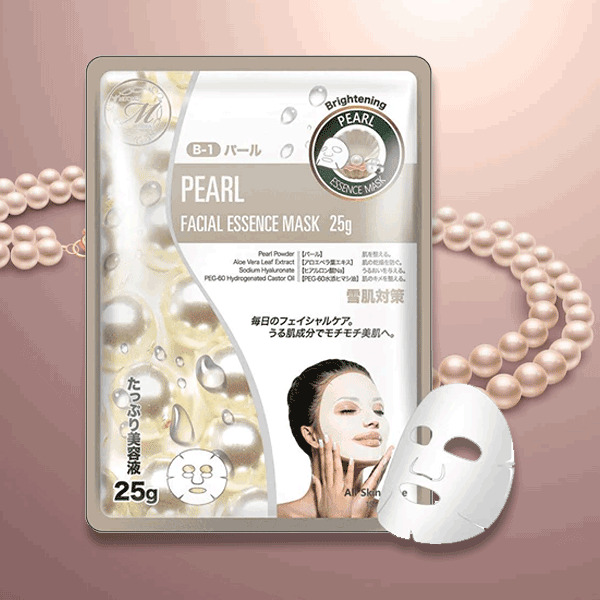 Mitomo Pearl Moisturizing Sheet Mask